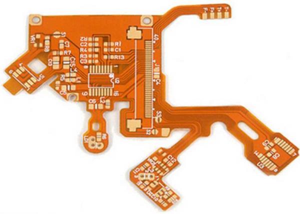 1.6mm Thick Flexible PCB Circuit Board with 2-layer Configuration Min. Hole Size