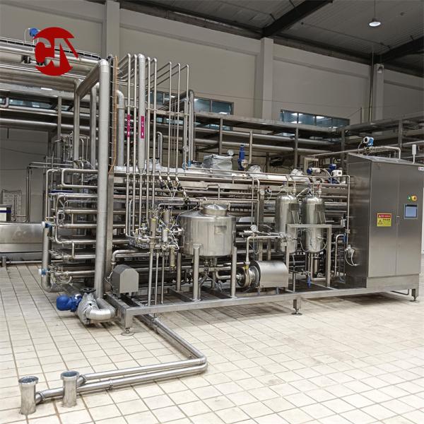 Energy Fully Automatic Milk UHT Sterilizer Pasteurizer Machine with ISO