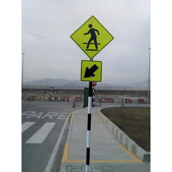High Visibility Customized Road Sign Aluminum Traffic Sign Board