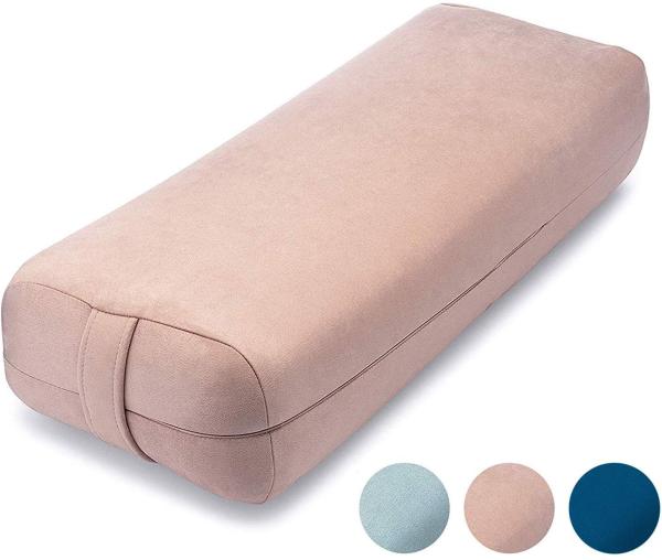 Quality Mixed Density Layers Back Support Rectangular Yoga Bolster Pillow for sale