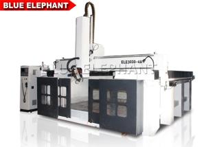 Buy cheap Styrofoam 5 Axis CNC Router Machine For Wood Engraving Four - Row Imported Ball Bearing product