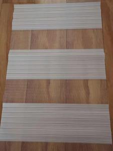 Vertical Zebra Polyester Blinds For Windows 85% Shading Rate Plain weaving