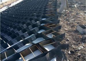 HDPE 330mm Geocell Ground Grid For Embankment Stabilization