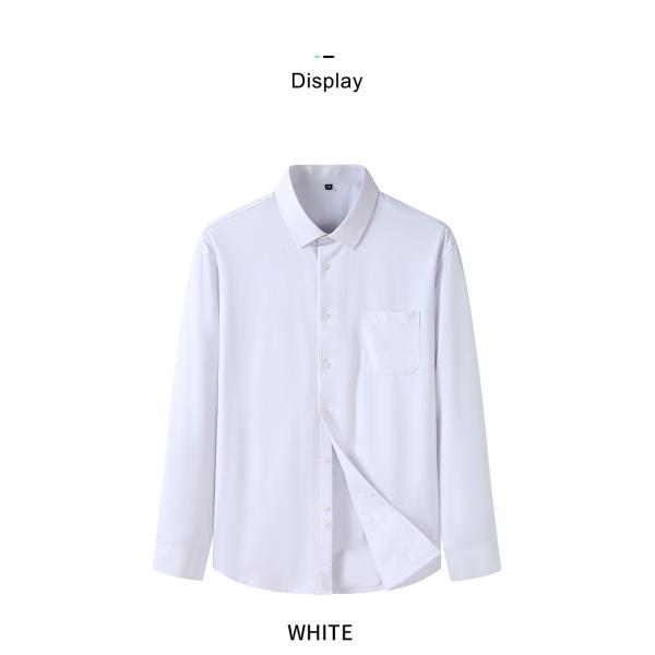 Men's Oversize Cotton Long Sleeve Tropical Print Summer Blank Designer Formal Plain Shirts