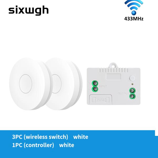 RF433Mhz Self Powered Waterproof Remote Controller Switch Wall Light Switch