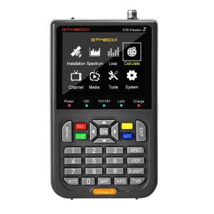 China RoHS Certified GTmedia DVB-S2 Satellite Finder Handheld 6 Motors Freesat v8 Signal Tracker on sale