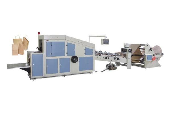 Quality 380V 50HZ / 60HZ Square Bottom Paper Bag Making Machine 50Pcs - 70Pcs / Min for sale
