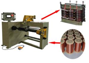 Buy cheap 1200mm Height Transformer Coil Winding Machine With Automatic Laying Wire product