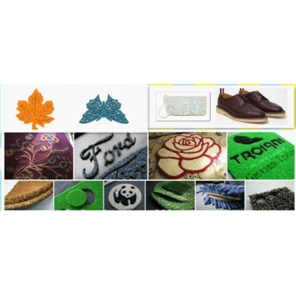 Mutual Movable 4 Heads Laser Engraving Cutting Machine 80W 100W For Nylon Rug Mat Carpet