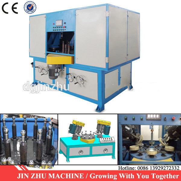 Quality Durable Automated Polishing Equipment , Mirror Polishing Machine For Dis Casting Fittings for sale