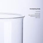 Custom Made Transparent High Borosilicate Glass Soup Pot