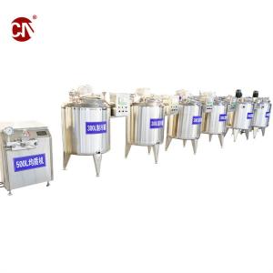 Durable Frozen and Chilled Process Ice Cream Production Line with After-sales Service