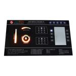 Touch Screen Display Backlighting PCB Membrane Keypad PMMA 2.0mm