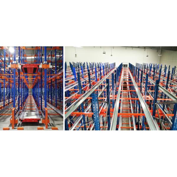 Warehouse Storage Shelves Heavy Duty Radio Shuttle Car Pallet Racking System Steel Stacking Racks & Shelves