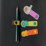 Cute Animal Custom Made Embroidered Patches With Snap Button Long Life