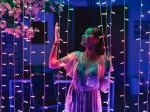 Multiple LED Scene Modes RGBW Intelligent Controlled Curtain Lights With