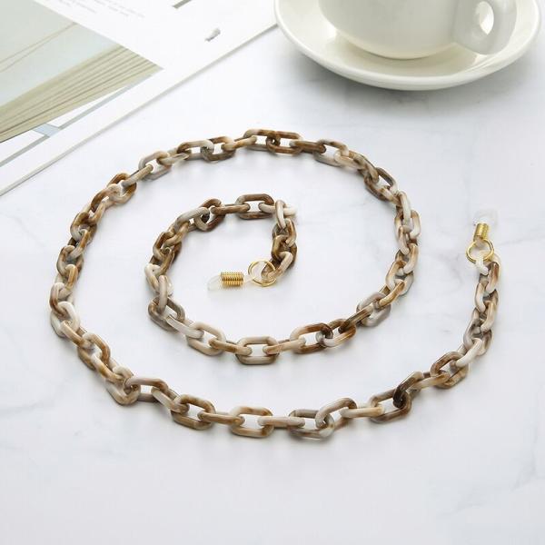 Fashion glasses accessories anticorrosive glasses rope plastic chain fish-bone chain polypropylene chaine