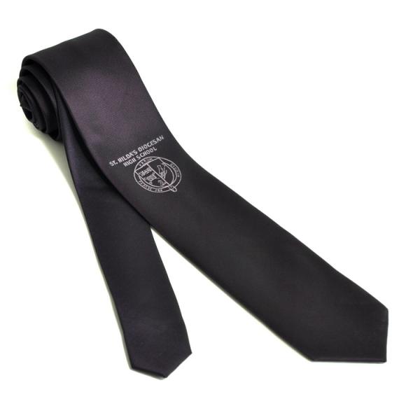 Microfiber customed logo tie for men