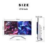 16 9 Display Ratio Monoblock Gaming Computer with 24inch LED and Built-in