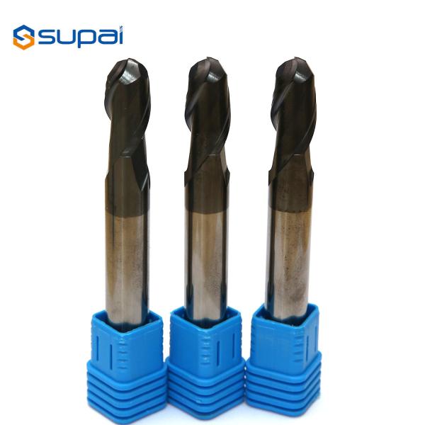 Quality Flat 6mm Carbide End Mill Overall Length 50-150 ISO Certification for sale