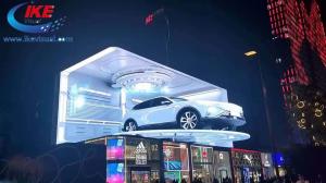 Outdoor 3D LED Screen Display P6.25 Curved Fixed LED Display Screen CE FCC Full Color