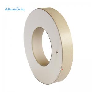 Buy cheap Customzied Ultrasonic Piezoelectric Ceramic Sheet / 50X20X6mm Piezoelectric Ceramic Piezo Ring product