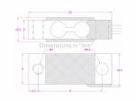 Micro Load Cell Sensor 2kg 3kg 5kg 10kg Small Size Weight Measurement Transducer