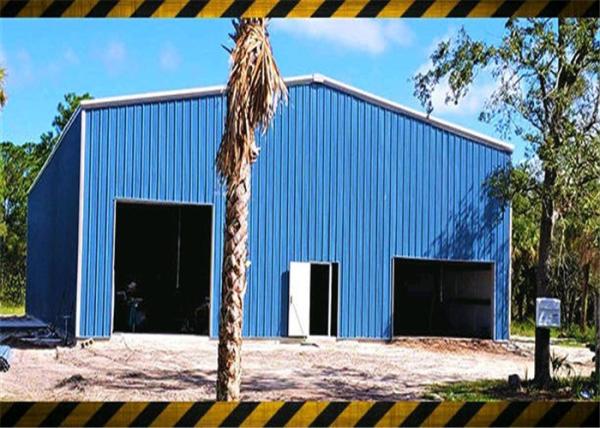 Quality Prefab Light Steel Structure Frame Workshop Building Kits Environmentally Friendly for sale