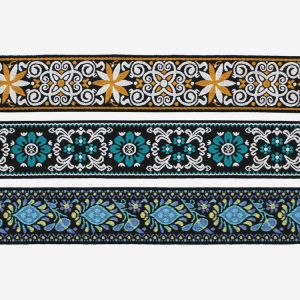 Buy cheap OEKO TEX 5cm Jacquard Polyester Webbing Strap For Clothes product