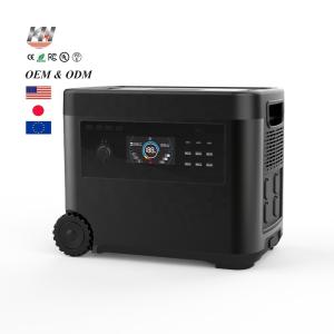 China Lithium Battery Power Home Energy Storages Lifepo4 Outdoor Backup Power Supplies Station Power Portable 3500W on sale