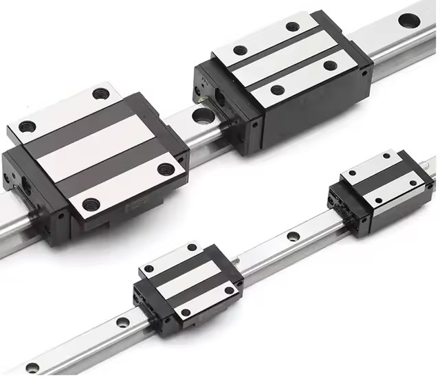 Linear Motion Guideway Custom Length And Rails Bearings Slide Slider Linear Guides For Cnc Router