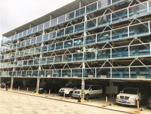 Motor Drive Multilevel Car Parking System Solutions Three Layers