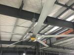 Industrial HVLS Ceiling Fans with Gearbox Motor or PMSM Motor for Workshop