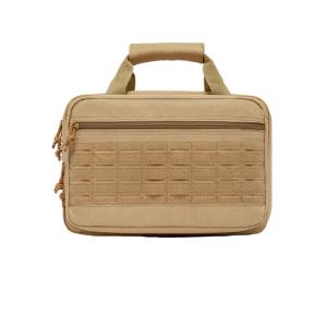 Laser Cut MOLLE Mounted Single Pistol Bag Camouflage Pattern