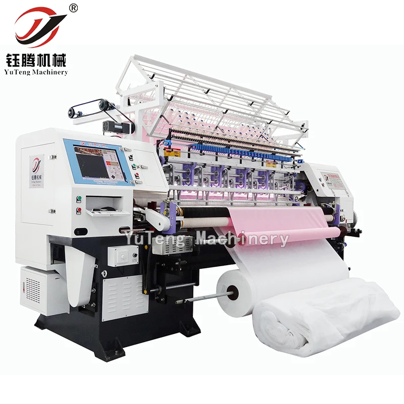 Mattress Panel Rolling Textile Quilted Fabric Winding Machine Device