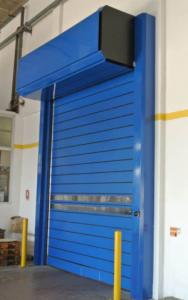 China Powder Coated Insulated Sectional Overhead Door With 50-80mm Polyurethane Foam Insulation on sale