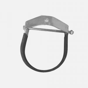 Buy cheap 1Inch 304 Stainless Steel Tube Clamp TPE Insulated Strut Pipe Clamps ODM 120*30*50mm product