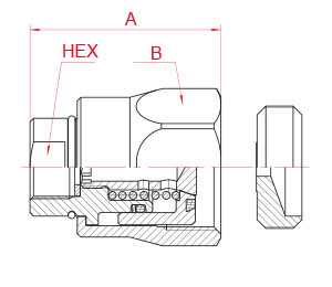 Joint Tube Tractors Agricultural Quick Couplings