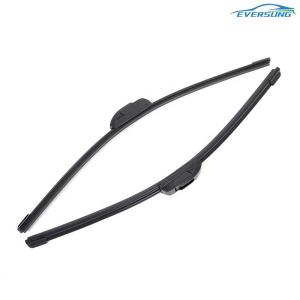 China 2 Pcs Car Windscreen Wiper Blades Universal U Type Rubber Hybrid Auto  Boneless Wiper Blade on sale