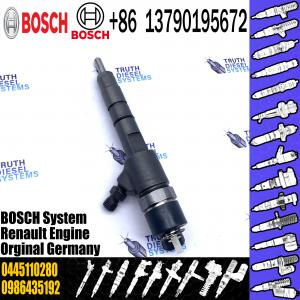 Buy cheap 0445110280 Bosch Injector Nozzle 0986435192 Diesel Fuel Injector product