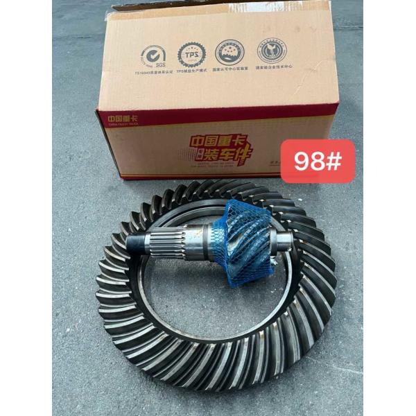 2402N1041-025/026 Pinion And Crown Wheel HOWO Truck Parts Spiral Bevel Gear