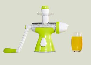 Buy cheap Hand Operated Cold Press Juice Maker , Slow Masticating Juicer No Noisy product