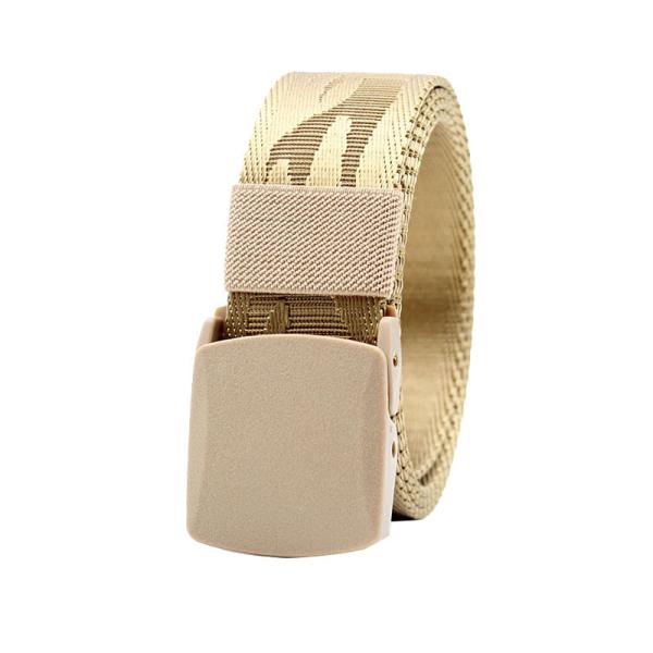 Resin Woven Canvas Fabric Web Belt 110cm Buckle Tactical Battle Belt