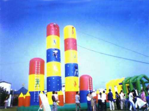 Quality Inflatable Amusement Park Bungee Trampoline For Outdoor Games for sale