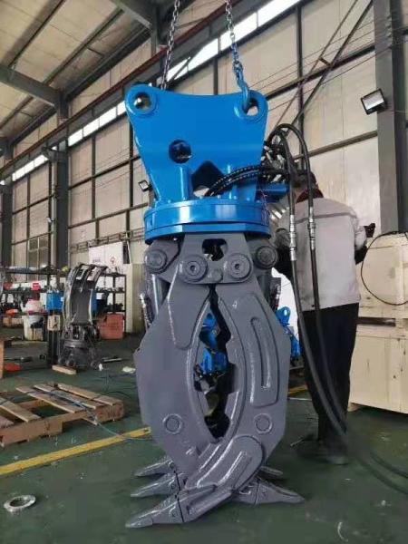 Quality Our Excavator Rotating Grapples can easily handle any material and Can be rotated 360 degrees. for sale