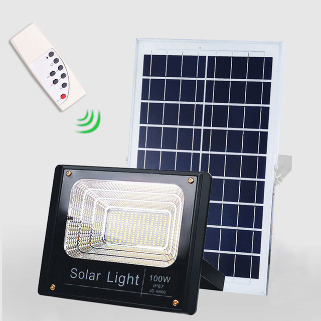 200 W High Power IP66 LED Solar Floodlight For Landscape 50000 Hour Working Lifetime