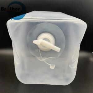 Flexible Packaging Soft Plastic LDPE 5L 10L 20L Sake Barrels Container Cubitainer Bag