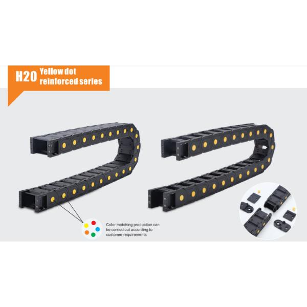 20X38 15mm X 30mm Black Cable Drag Chain Suppliers For CNC Machine