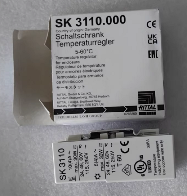 RITTAL SK3110.000 Mechanical Bimetallic Thermostat For Internal Enclosures
