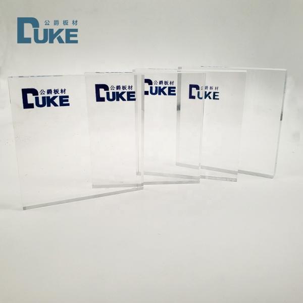 100% Pure Mitsubishi Transparent LGP Acrylic Sheet LED Perspex Panels